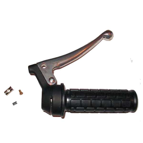 CrossCenter International Throttle twist grip with wire brake