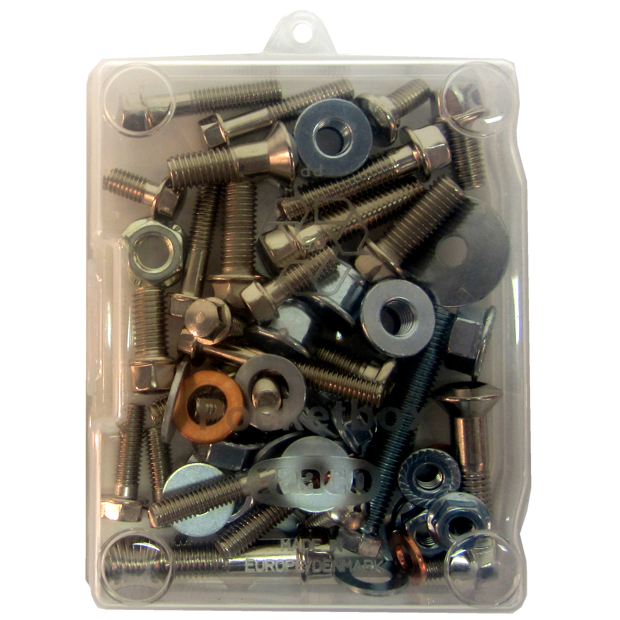 CrossCenter International Bolt assortment Survival Kit 55 pieces