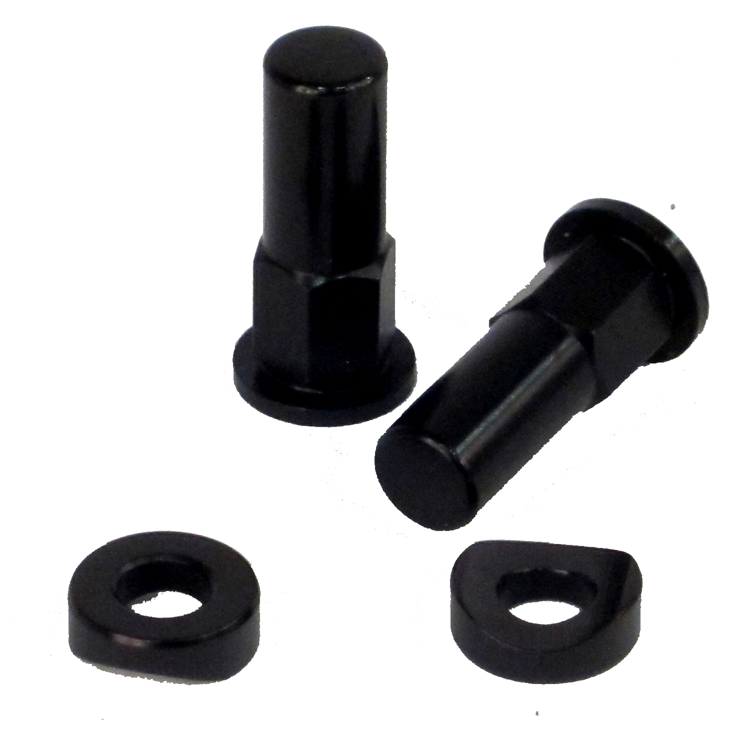 CrossCenter International Rim lock nuts black